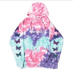 Yours Truly Broken Butterfly Love Yourself Hoodie